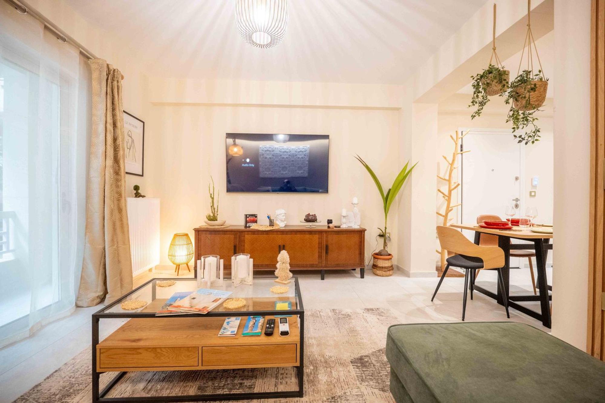 Cozy Lägenhet Aten Exteriör bild