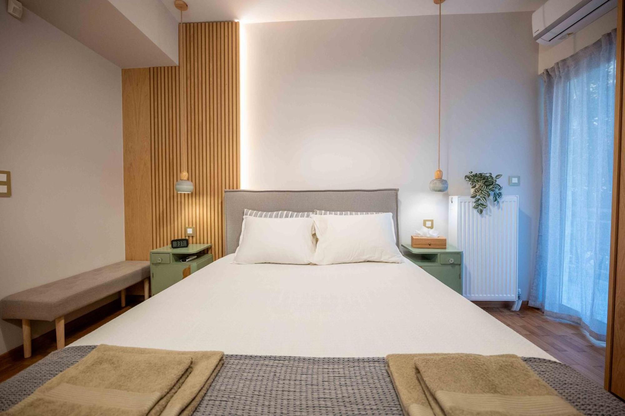 Cozy Lägenhet Aten Exteriör bild
